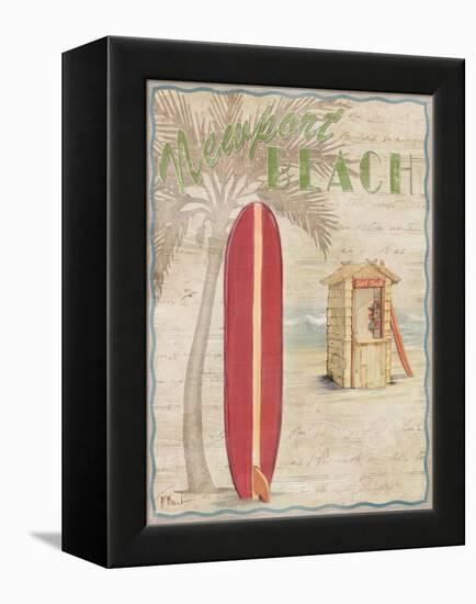 Surf City I-Paul Brent-Framed Stretched Canvas