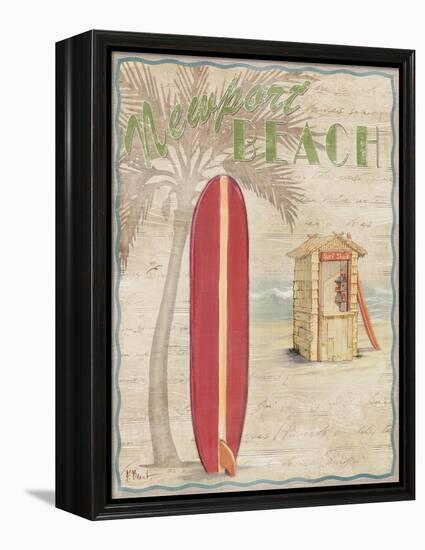 Surf City I-Paul Brent-Framed Stretched Canvas