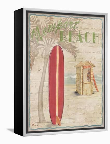 Surf City I-Paul Brent-Framed Stretched Canvas