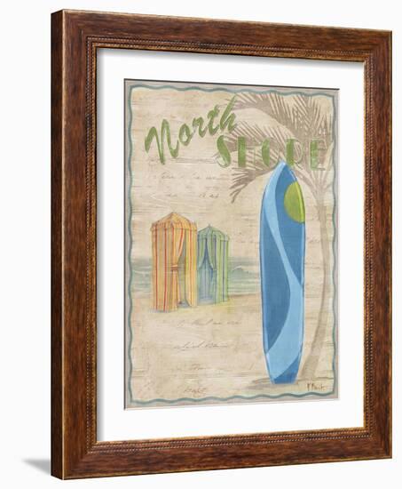 Surf City IV-Paul Brent-Framed Art Print