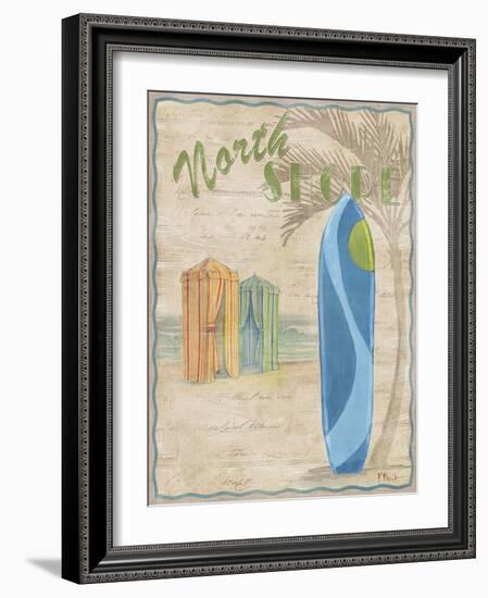 Surf City IV-Paul Brent-Framed Art Print