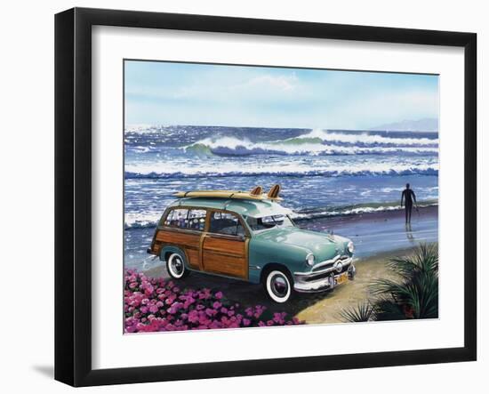 Surf City-Scott Westmoreland-Framed Art Print