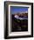 Surf Crashing on York Beach with Nubble Lighthouse in Background, Cape Neddick, USA-Levesque Kevin-Framed Photographic Print