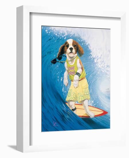 Surf Dawg-Scott Westmoreland-Framed Art Print