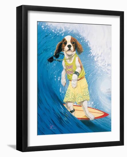 Surf Dawg-Scott Westmoreland-Framed Art Print