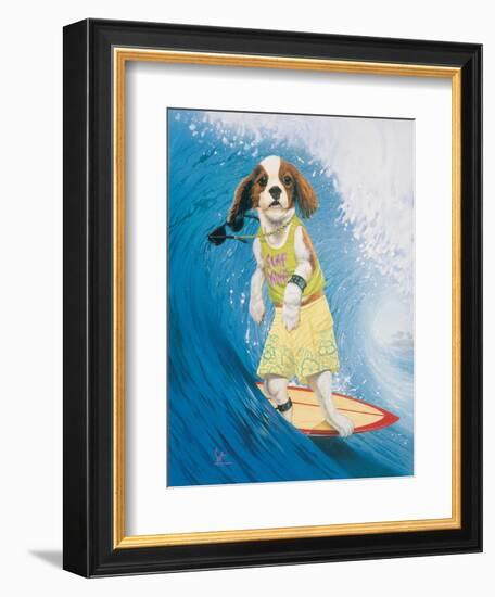 Surf Dawg-Scott Westmoreland-Framed Art Print