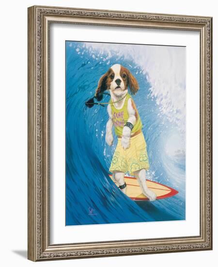 Surf Dawg-Scott Westmoreland-Framed Art Print