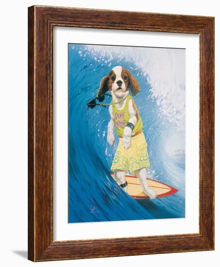 Surf Dawg-Scott Westmoreland-Framed Art Print