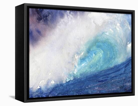 Surf Day-null-Framed Premier Image Canvas