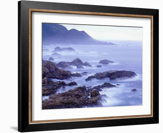 Surf & Foothills, Big Sur, California ‘95-Monte Nagler-Framed Photographic Print