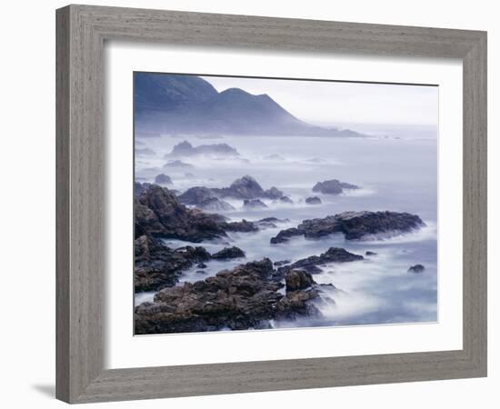 Surf & Foothills-Monte Nagler-Framed Photographic Print