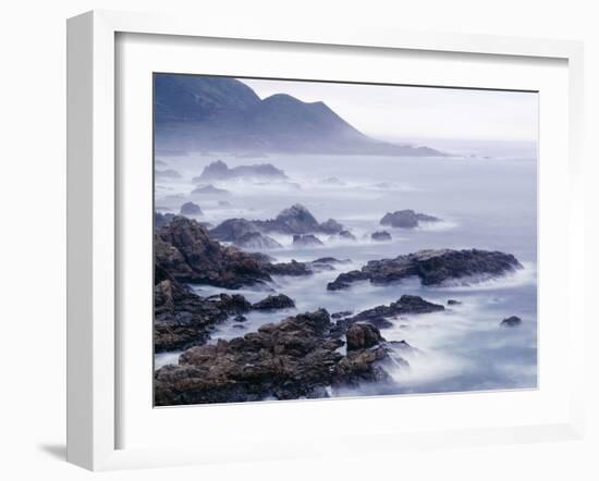 Surf & Foothills-Monte Nagler-Framed Photographic Print