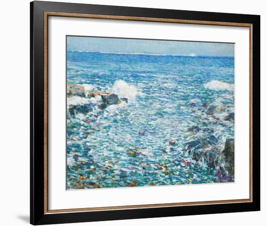 Surf, Isles of Shoals, 1913-Frederick Childe Hassam-Framed Premium Giclee Print