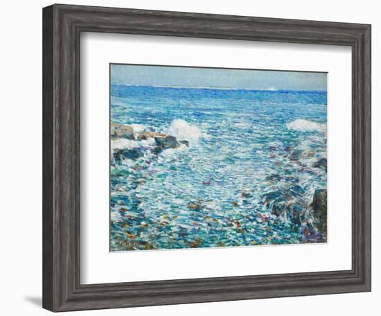 Surf, Isles of Shoals, 1913-Childe Hassam-Framed Giclee Print