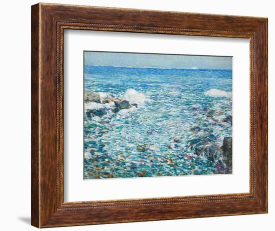 Surf, Isles of Shoals, 1913-Childe Hassam-Framed Giclee Print