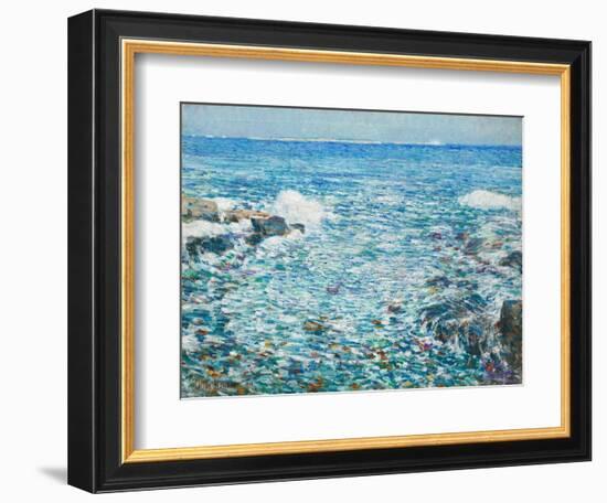 Surf, Isles of Shoals, 1913-Childe Hassam-Framed Giclee Print