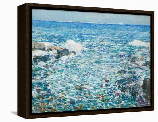 Surf, Isles of Shoals, 1913-Childe Hassam-Framed Premier Image Canvas