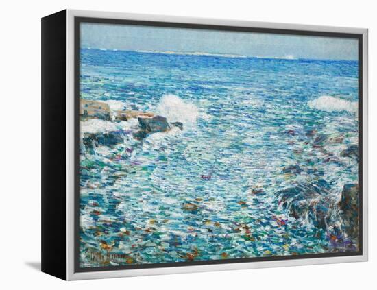 Surf, Isles of Shoals, 1913-Childe Hassam-Framed Premier Image Canvas