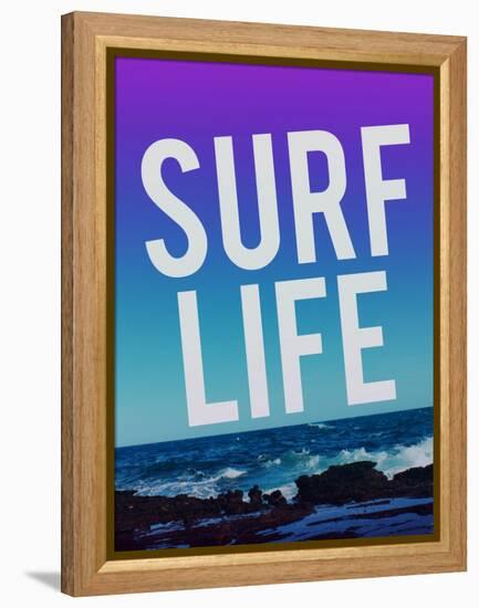 Surf Life-Leah Flores-Framed Premier Image Canvas