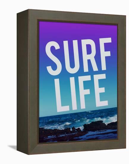 Surf Life-Leah Flores-Framed Premier Image Canvas