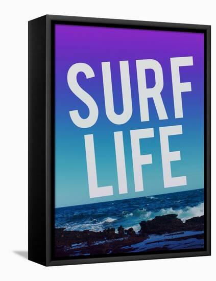 Surf Life-Leah Flores-Framed Premier Image Canvas