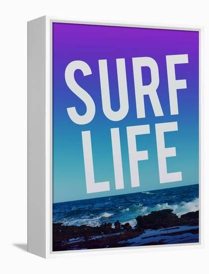 Surf Life-Leah Flores-Framed Premier Image Canvas