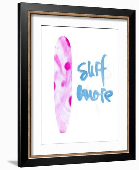 Surf More-Susan Bryant-Framed Art Print