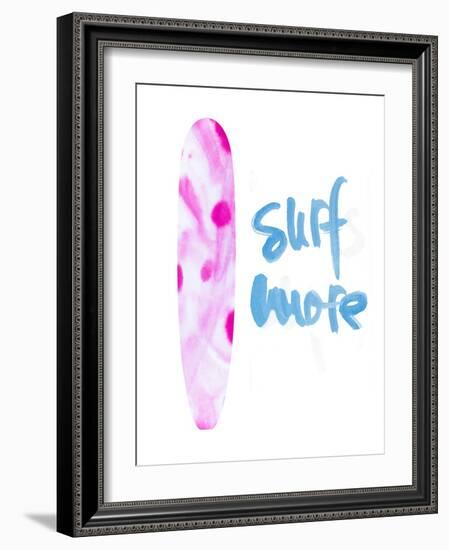 Surf More-Susan Bryant-Framed Art Print