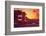 Surf Motel at Sunset-Found Image Press-Framed Photographic Print