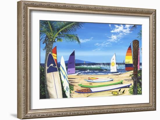 Surf N Sail-Scott Westmoreland-Framed Art Print