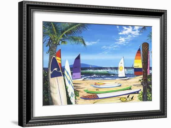 Surf N Sail-Scott Westmoreland-Framed Art Print