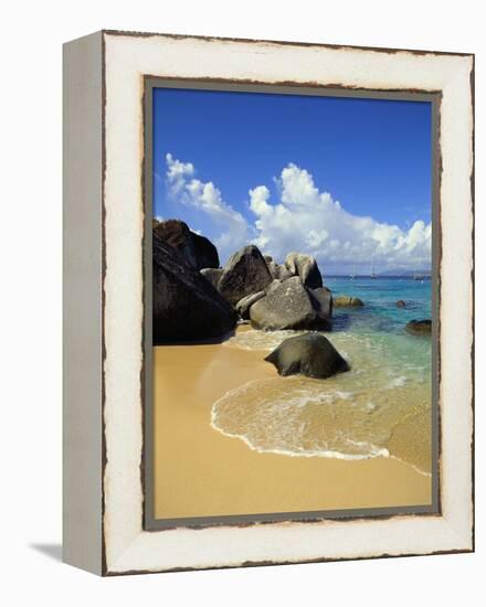 Surf on Beach-Bill Ross-Framed Premier Image Canvas