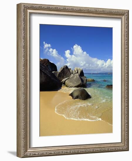 Surf on Beach-Bill Ross-Framed Photographic Print
