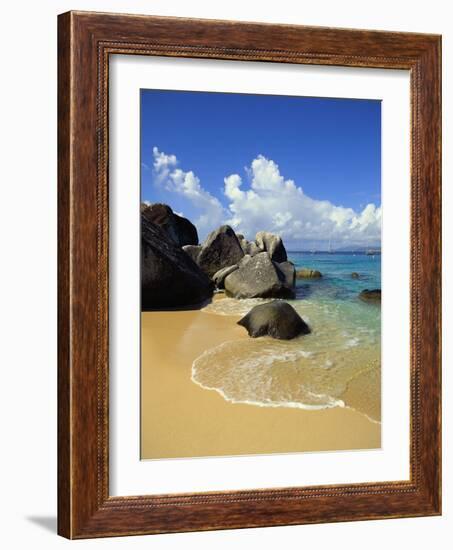 Surf on Beach-Bill Ross-Framed Photographic Print