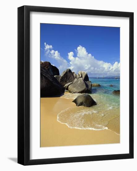 Surf on Beach-Bill Ross-Framed Photographic Print