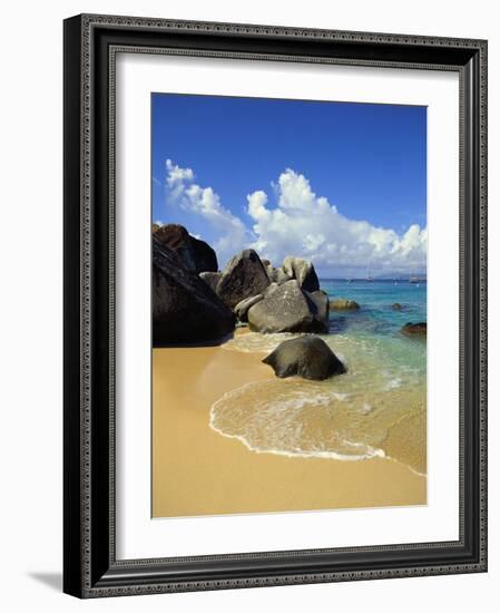 Surf on Beach-Bill Ross-Framed Photographic Print