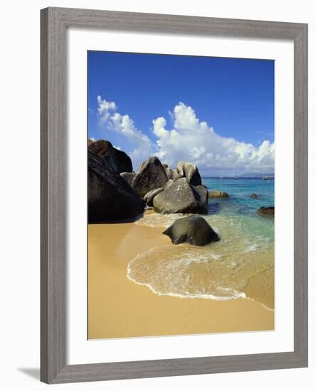 Surf on Beach-Bill Ross-Framed Photographic Print