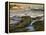 Surf on Four-Mile Beach, Santa Cruz Coast, California, USA-Tom Norring-Framed Premier Image Canvas