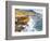 Surf on Rocks, Garrapata State Beach, Big Sur, California Pacific Coast, USA-Tom Norring-Framed Photographic Print