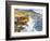 Surf on Rocks, Garrapata State Beach, Big Sur, California Pacific Coast, USA-Tom Norring-Framed Photographic Print