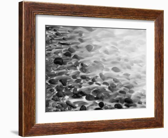 Surf on Stone Beach, Point Lobos State Reserve, California, Usa-Paul Colangelo-Framed Photographic Print