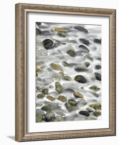 Surf on Stone Beach, Point Lobos State Reserve, California, Usa-Paul Colangelo-Framed Photographic Print