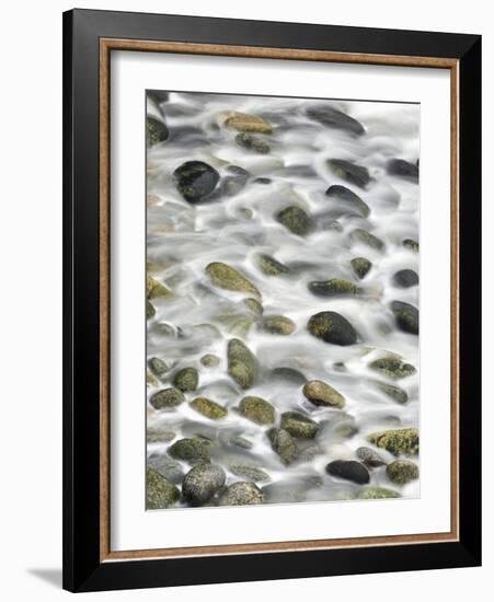 Surf on Stone Beach, Point Lobos State Reserve, California, Usa-Paul Colangelo-Framed Photographic Print