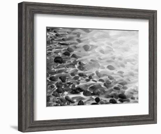 Surf on Stone Beach, Point Lobos State Reserve, California, Usa-Paul Colangelo-Framed Photographic Print