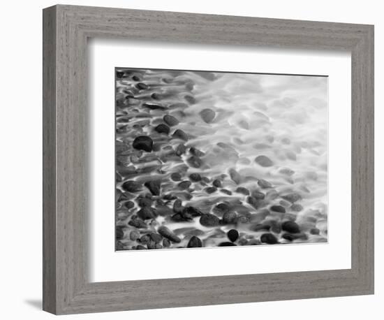 Surf on Stone Beach, Point Lobos State Reserve, California, Usa-Paul Colangelo-Framed Photographic Print