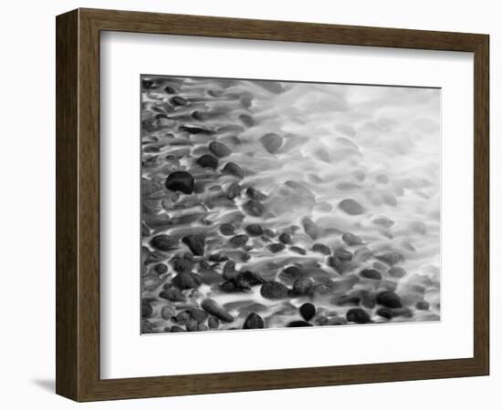 Surf on Stone Beach, Point Lobos State Reserve, California, Usa-Paul Colangelo-Framed Photographic Print