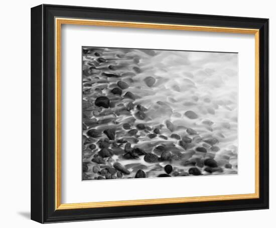 Surf on Stone Beach, Point Lobos State Reserve, California, Usa-Paul Colangelo-Framed Photographic Print