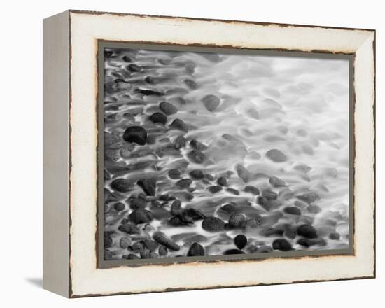 Surf on Stone Beach, Point Lobos State Reserve, California, Usa-Paul Colangelo-Framed Premier Image Canvas