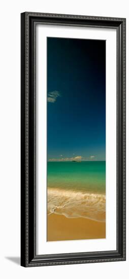 Surf on the Beach, Cat Island, Bahamas-null-Framed Photographic Print