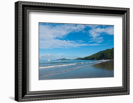 Surf on the Beach, Costa Rica Beach, La Punta Papagayo, Gulf of Papagayo, Guanacaste, Costa Rica-null-Framed Photographic Print